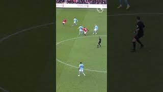 MAGICAL DRIBBLE! Man Utd vs Man City #shorts