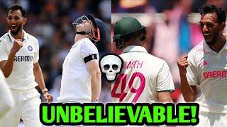 UNBELIEVABLE COINCIDENCE!  Prasidh Krishna Vs Steve Smith & Harry Brook | India Vs England News