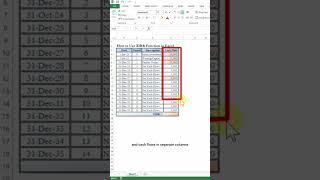 How to Use XIRR Function in Excel | AIC Certified Accountants #exceltutorial