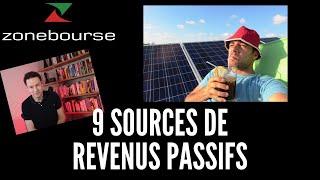 9 sources de revenus passifs