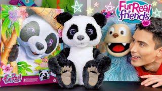 Unbox | New FurReal Plum the Panda Bear | Hasbro Interactive Toy Unboxing