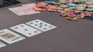 Turn seemed like a brick. All the money went in. It was no brick. | Poker Vlog 309