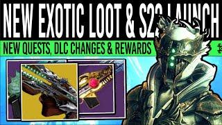 Destiny 2: SEASON 22 LOOT & NEW CONTENT! New EXOTICS, TFS Showcase, Mission Exotic & Big Changes