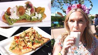 Our First Trip To Disney's EPCOT International Flower & Garden Festival 2021! | New Food & Drinks!