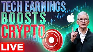 Big Tech Earnings Boosts Crypto | Apple & A.I. Pumping Render Token