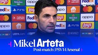 "WE DONE REALLY WELL"  | Mikel Arteta | PSV 1-1 Arsenal | Champions League