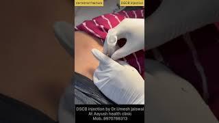 Quick pain relief in Vertibral fracture by Dr Umesh Jaiswal Aayush clinic Pune 9970766313