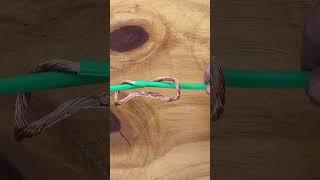The simplest way to splice wires. #USA #WireSplice #DIYElectrical #SmartFix