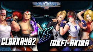 The King of Fighters 2002 Clarkay02 Vs [UKF]-Akira Fightcade![31-12-2019]