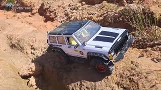 Jeep Cherokee & Toyota Lc 80 Adventure Offroad Part 2 - 1/10 Scale