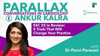 Parallax | Ep 77: ESC 22 in Review With Dr Purvi Parwani: 5 Trials That Will Change Your Practice