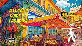 Thessaloniki's most vibrant area: Ladadika walking tour 4K HDR-captions & narration