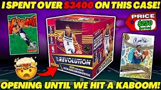 *OPENING A SEALED CASE OF 2024 REVOLUTION BASKETBALL HOBBY BOXES! INSANE ROOKIE KABOOM!