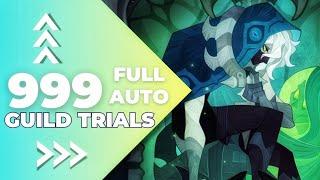 AFK arena // Randle guild trial 999 level // FULL AUTO !