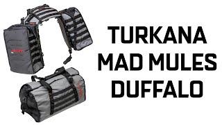 Turkana Mad Mules Rackless luggage and Duffalo duffel bag unboxing and first impressions