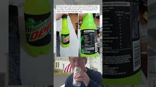 Picked Me Up A Bottle of Mountain Dew, But It's Made With Sugar and Not High Fructose Corn Syrup.