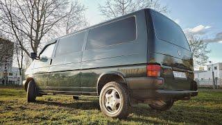 Volkswagen Transporter T4 - Универсальная ВЕЧНАЯ будка за низкую стоимость. // Бомж-Обзор #34