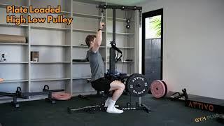 Lat Pulldown & Seated Row Machine