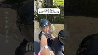 UBUD BALI ACTIVITY GUIDE 2024 #bali #ubud #guide #baliguide #fyp