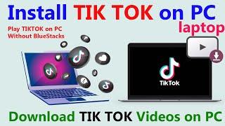 How to install & Download TikTok on PC without BlueStacks/MS Store in Win 10 & 11|Urdu|Hin|2021|JTM