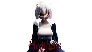 【MMD x Undertale AU】Heathens - Horror Sans (female version)