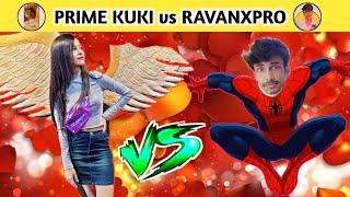 Prime Kuki VS RavanXpro| Biggest Fight In Pubg Lite| Prime Kuki And KooBra Ravan in A Same Match