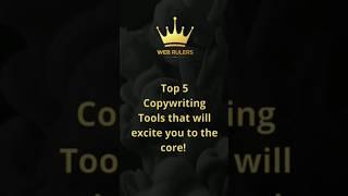 Top 5 copywriting tools to improve your copywriting skills #digitalmarketing #copywriting #content