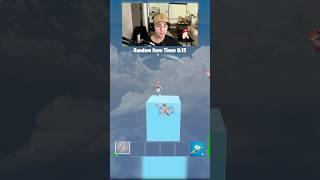 WHY DID HE JUMP AT THE END  | Random Item Pillars #fortnite #fortnitefunny #gaming