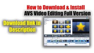 How to Download & Install AVS Video Editor 9 Full Version