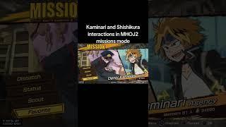 #mha #myheroacademia #myheroonesjustice2 #mhoj2 #kaminari #seiji