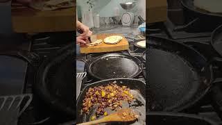 Adzuki Bean Breakfast Quesadillas #innichka_chef