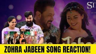 Zohra Jabeen Song Reaction  | Sikandar | SalmanKhan, Rashmika| Pritam | AR Murugadoss