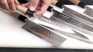 Yoshihiro VG-10 33 Layers Hammered Damascus Series