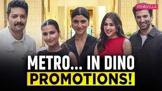 Sara Ali Khan, Aditya Roy Kapur, Konkona Sen Sharma, Ali Fazal at Metro In Dino Promotional Event