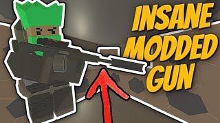 I RAIDED WITH AN INSANE ADMIN GUN! - Modded Unturned #24