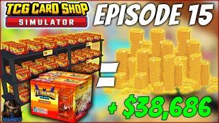 This Strategy Made Us Over $30,000 Profit In 1 Day! TCG Card Shop Simulator EP 15