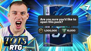 I Spent 1,000,000 Coins On RTG Store Packs...