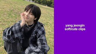 yang jeongin soft/cute clips