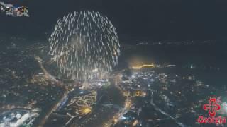 Новогодний фейерверк - Грузия - Тбилиси 2018 / New Year's Eve Firework - Tbilisi - Georgia