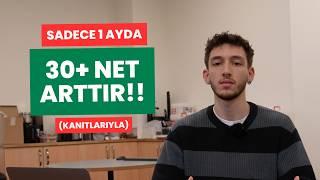 1 ayda TYT'de tam 27 NET arttırdım! | kimse bu taktikleri uygulamıyor