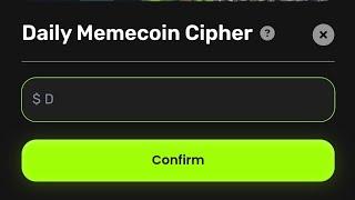 Memes Lab Bot Cipher 30 December | Daily Memecoin Cipher Today Code 30 December