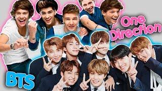 BTS vs ONE DIRECTION | KPOP ARI RANG