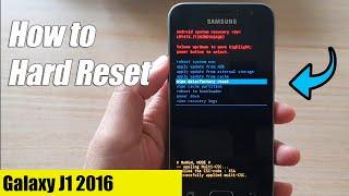 Galaxy J1: How to Hard Reset With Hardware Keys