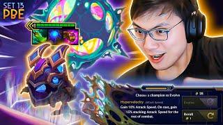 One Thousand Cuts Kogmaw 3 Stacks Infinite Attack Speed and True Damage (SET 13 PBE)