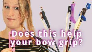 Bow Hold Buddies: do they REALLY help your violin bow grip?