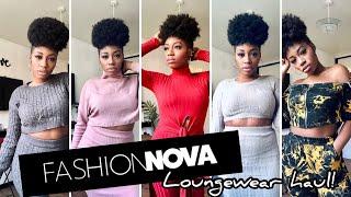 Fashion Nova Loungewear Try On Haul!  #KhafiXFashionNova #ACupOfKhafi #FashionNovaPartner