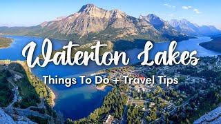 WATERTON LAKES NATIONAL PARK, CANADA (2023) | Travel Guide To Waterton Lakes (Things To Do & Tips)