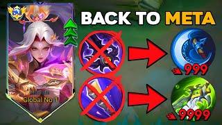 GOODBYE OLD BUILD‼️ THIS NEW BUILD AND EMBLEM WILL MAKE HANABI META AGAIN | HANABI BEST BUILD 2025!
