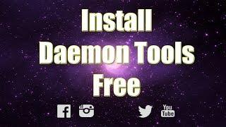 How to download and install Daemon tools lite (Free)