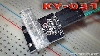 Модуль KY-031 для Arduino - датчик удара или сотрясения